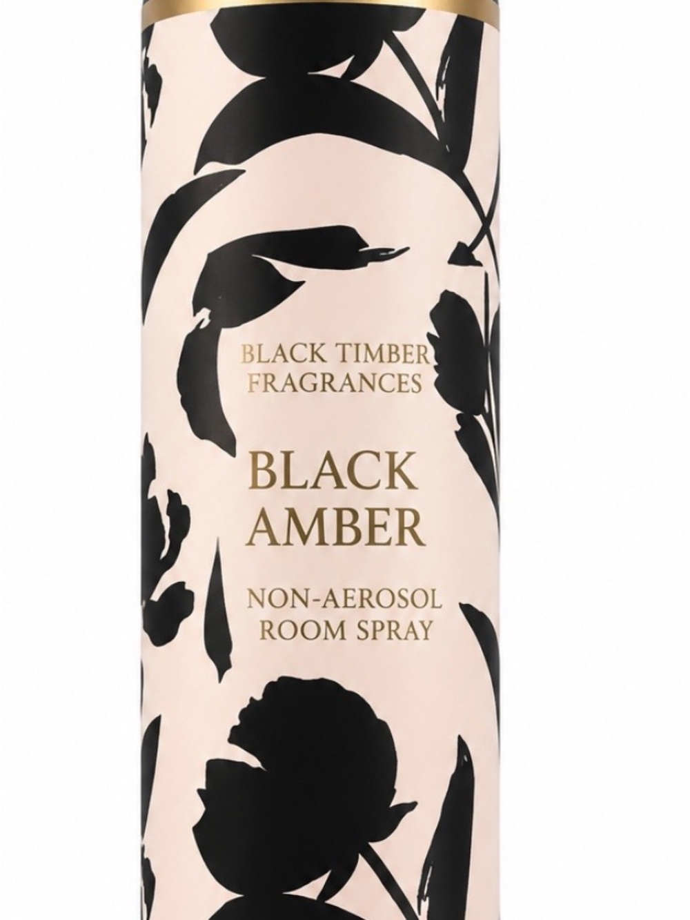 Black Amber Non-Aerosol Room Spray - Blush Pink & Black
